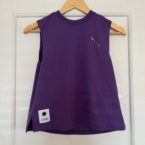 Saturdays New York City All Terrain Purple Workout Tank Top